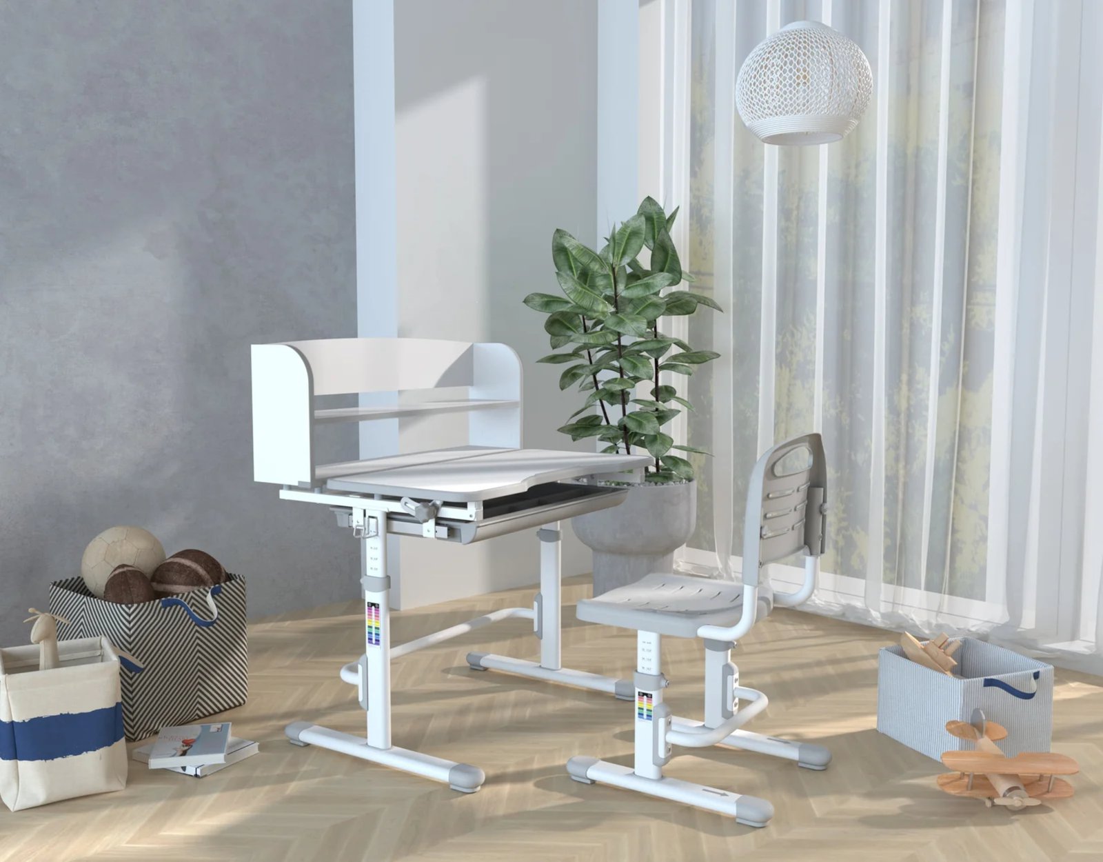 Modern smart factory interior with advanced manufacturing equipment